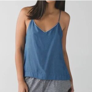 Lululemon wake and flow racerback tank